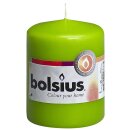 Bolsius Stumpenkerzen 80x58 mm lemon (10 St&uuml;ck)