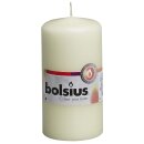 Bolsius Stumpenkerzen 120x58 mm elfenbein (10 St&uuml;ck)