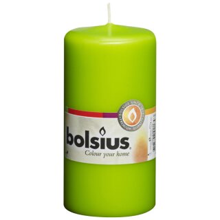 Bolsius Stumpenkerzen 120x58 mm lemon (1 St&uuml;ck)