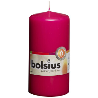 Bolsius Stumpenkerzen 120x58 mm fuchsia (1 St&uuml;ck)