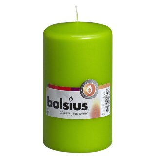 Bolsius Stumpenkerzen 130x68 mm lemon (1 Stück)