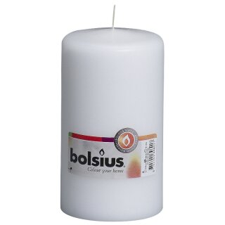 Bolsius Stabkerzen lang 290x22 mm 50er Box Weiß Gastro Kerzen Tafelkerzen 