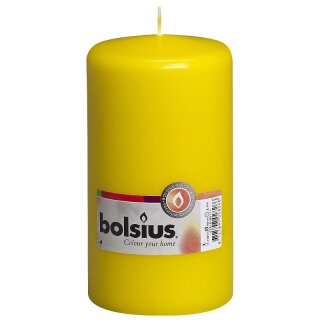 Bolsius Stumpenkerzen 150x78 mm gelb (8 St&uuml;ck)
