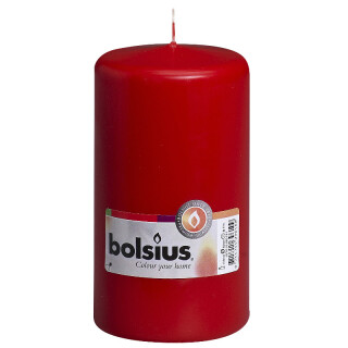 Bolsius Stumpenkerzen 150x78 mm rot (1 St&uuml;ck)