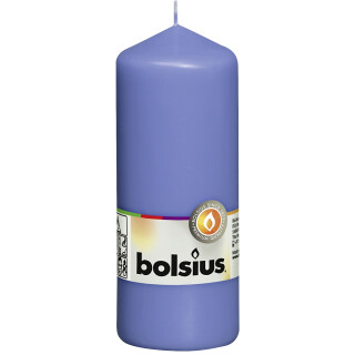 Bolsius Stumpenkerzen 150x58 mm kornblumenblau (1 St&uuml;ck)