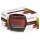 Bolsius True Scents Duftglas Flach 50x80 mm Oud Wood (6 Stück)