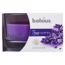 Bolsius True Scents Duftglas Flach 50x80 mm Lavendel (1 St&uuml;ck)