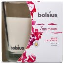 Bolsius True Moods Duftglas Groß 95x95 mm Pure Romance (1 Stück)
