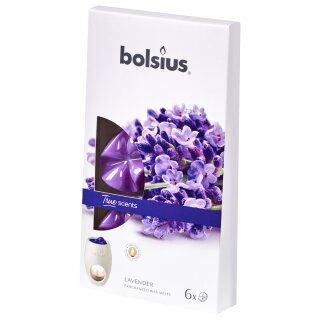 Bolsius True Scents Wax Melts Lavendel (6 St&uuml;ck)