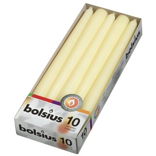 Bolsius Spitzkerzen 245x24 mm im 10er Pack