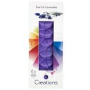 Bolsius Creations im 8er Pack Schmelzbl&uuml;ten Wax Melts French Lavender (8 St&uuml;ck)