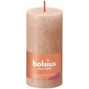 Bolsius Rustik Stumpenkerzen Shine 100x50 mm Cremiges...