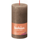 Bolsius Rustik Stumpenkerzen Shine 100x50 mm Wildleder...