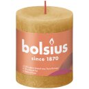 Bolsius Rustik Stumpenkerzen Shine 80x68 mm...