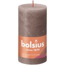 Bolsius Rustik Stumpenkerzen Shine 130x68 mm Rustikales...