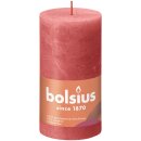 Bolsius Rustik Stumpenkerzen Shine 130x68 mm Rosa...