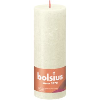 Bolsius Rustik Stumpenkerzen Shine 190x68 mm