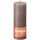 Bolsius Rustik Stumpenkerzen Shine 190x68 mm Rustikales...