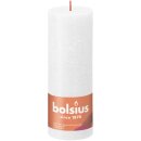 Bolsius Rustik Stumpenkerzen Shine 190x68 mm Wolkiges...