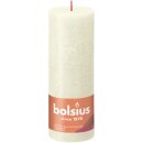 Bolsius Rustik Stumpenkerzen Shine 190x68 mm Weiche Perle...