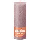 Bolsius Rustik Stumpenkerzen Shine 190x68 mm Eschen-Rose...