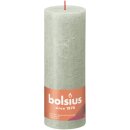 Bolsius Rustik Stumpenkerzen Shine 190x68 mm Nebliges...