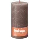 Bolsius Rustik Stumpenkerzen Shine 200x100 mm Rustikales...