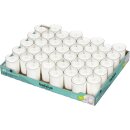Bolsius Clear Cup 16h im 40er Tray 49x42mm