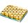 Bolsius Clear Cup 16h im 40er Tray 49x42mm Bernstein (40 Stück)