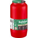 Bolsius Grabkerzen Nr. 7 RCV5 rot 100% Pflanzenöl im...