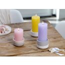 8 Stumpen Kerzen 100x50 mm rustikal durchgef&auml;rbt von Bolsius 1. Wahl