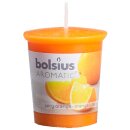 12 Duft Votive Saftige Orange 53x45 mm rund Bolsius Aromatic Duftkerzen
