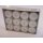 12 Teelichter im Acryl Cup transparent wei&szlig; 12 Std. Brenndauer Highlights Wenzel