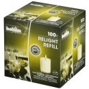 100 ReLight Nachf&uuml;ller 64x52 mm transparent im 100er Karton Bolsius Professional
