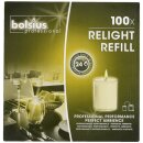 100 ReLight Nachf&uuml;ller 64x52 mm transparent im 100er Karton Bolsius Professional