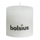 6 Bolsius Rustik Stumpen Kerzen 100x100 mm verschiedene...