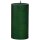 6 Bolsius Rustik Metallic Stumpen Kerzen 130x68 mm smaragd-gr&uuml;n Bolsius Rustic