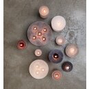2 Rustik Stumpen Kerzen 70x185 mm 5 Docht Bolsius Mehrdocht verschiedene Farben