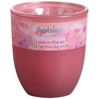 6 Duftgläser Love in the air 80x70 mm Bolsius Aromatic...