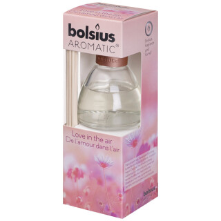 Bolsius Raumduft Love in the air 45 ml Diffuser mit St&auml;bchen Bolsius Aromatic