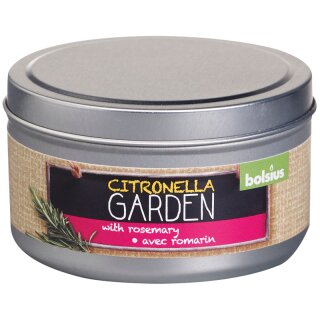 4 Duftkerzen in Metalldosen 49x87 mm citronella/Rosmarin...