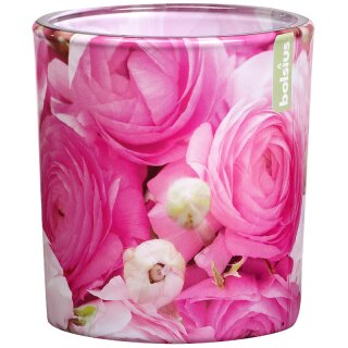 6 Duftkerzen im Glas 80x72 mm Pfingstrose Bolsius Floral...
