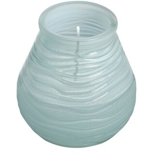 6 Glas Windlichter Patio Lichter 94x91 mm himmelblau...
