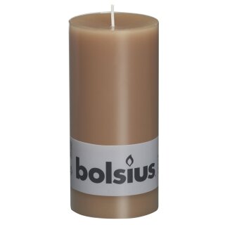 Bolsius Stumpenkerze Elegance 150x68 mm 1 St&uuml;ck karamell-gold