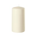 24 Stumpenkerzen 100x50 mm elfenbein Safe Candle selbstverl&ouml;schend Wenzel Kerzen