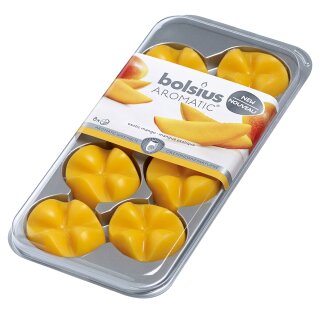 1 x Bolsius Wax Melts 8er Pack Exotische Mango