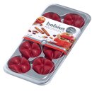 1 x Bolsius Wax Melts 8er Pack Aromatischer Bratapfel