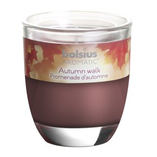Bolsius Duftgl&auml;ser gef&uuml;llt 80x70 mm Limited Edition Autumn Walk (6 St&uuml;ck)